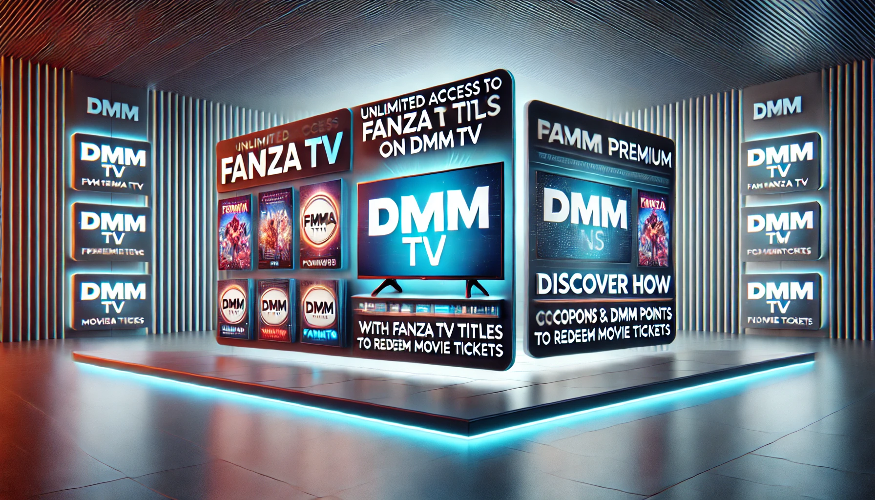 DMMTVで楽しむFANZA TV見放題とDMMプレミアム特典の活用法